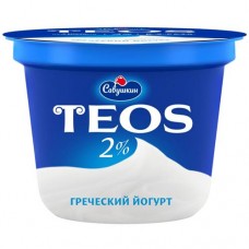 Йогурт Teos Греческий 2%, 250г в магазинах Перекресток