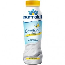 Биойогурт питьевой Parmalat Comfort безлактозный натуральный 1.7%, 290мл в магазинах Перекресток