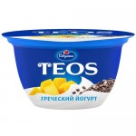 Йогурт Teos Греческий Манго-чиа 2%, 140г