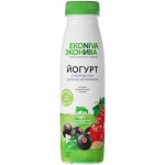 Йогурт Эконива Fitness Line со смородиной и семенами амаранта, 300мл