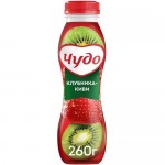 Йогурт фруктовый Чудо клубника-киви 1.9%, 260мл