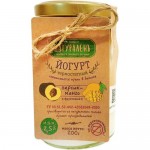 Йогурт Натураленъ фруктовый персик-манго термостатный 2.5%, 200г