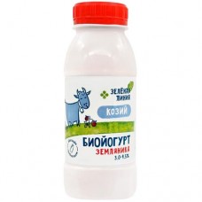 Биойогурт Земляника из козьего молока с наполнителем 3%-4.5% Зелёная Линия, 230г в магазинах Перекресток