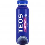 Йогурт Теос Актив Черника с фруктовым наполнителем питьевой 1.8%, 260мл