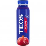 Йогурт Теос Актив Вишня-Гранат с фруктовым наполнителем 1.8%, 260мл