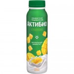 Биойогурт Актибио с манго и яблоком обогащенный бифидобактериями 1.5%, 260мл