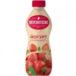 Йогурт Вкуснотеево с клубникой 2%, 690мл Йогурт Вкуснотеево с клубникой 2%, 690мл
