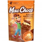 Какао-напиток MacChoco со вкусом банан-печенье растворимый, 235г