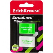 Ластик ErichKrause ErgoLine Pillow в ассортименте, 2шт в магазинах Перекресток
