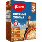 Хлопья овсяные Увелка быстрые, 400г