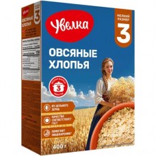 Хлопья овсяные Увелка быстрые, 400г в магазинах Перекресток