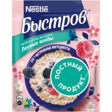 Каша овсяная Быстров быстрого приготовления с лесными ягодами, 40г в магазинах Перекресток