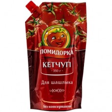 Кетчуп Помидорка для шашлыка пастеризованный высшей категории, 350г в магазинах Перекресток