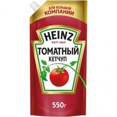 Кетчуп Heinz томатный 1 категория, 550г в магазинах Перекресток