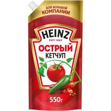 Кетчуп Heinz Острый, 550г в магазинах Перекресток