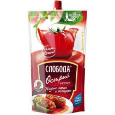 Кетчуп Слобода Острый, 320г в магазинах Перекресток