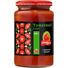 Соус Помидорка Томатный с пряными травами, 490г в магазинах Перекресток