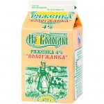 Ряженка Вологжанка 4%, 470мл
