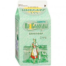 Биокефир Вологжанка 2.5%, 470мл в магазинах Перекресток