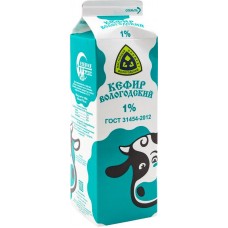 Кефир Вологодское 1%, 970мл в магазинах Перекресток