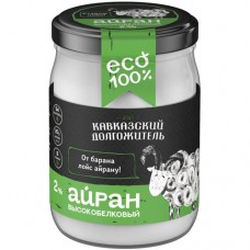 Айран Кавказский Долгожитель высокобелковый 2%, 450мл в магазинах Перекресток