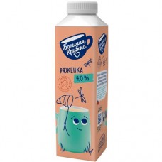 Ряженка Большая Кружка 4%, 500мл в магазинах Перекресток