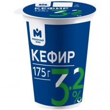 Кефир 3.2% Молочный Знак, 175мл в магазинах Перекресток