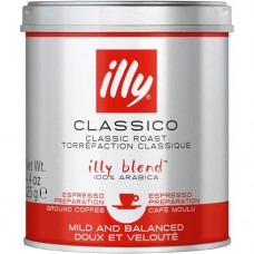 Кофе Illy Classico молотый средняя обжарка, 125г в магазинах Перекресток