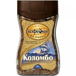 Кофе Московская кофейня на паяхъ Коломбо натуральный растворимый сублимированный, 95г