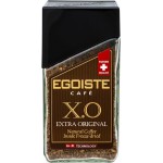 Кофе Egoiste X.O Extra Original растворимый с добавлением молотого, 100г Кофе Egoiste X.O Extra Original растворимый с добавлением молотого, 100г