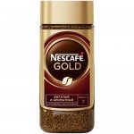 Кофе Nescafé Gold натуральный растворимый с добавлением молотого, 95г Кофе Nescafé Gold натуральный растворимый с добавлением молотого, 95г