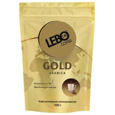 Кофе Lebo Gold Arabica растворимый сублимированный, 100г в магазинах Перекресток