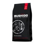 Кофе Bushido Black Katana 100% арабика натуральный жареный в зернах средняя обжарка, 227г