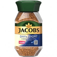 Кофе Jacobs Day&Night растворимый сублимированный декофеинизированный, 95г в магазинах Перекресток