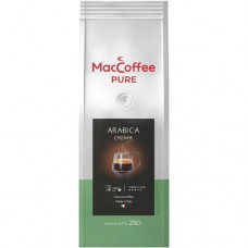 Кофе MacCoffee Pure Arabica Crema жареный молотый, 250г в магазинах Перекресток