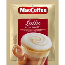 Напиток кофейный MacCoffee Latte растворимый 3 в 1 со вкусом карамели, 22г в магазинах Перекресток