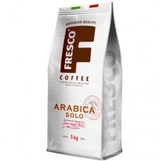 Кофе Fresco Arabica Solo натуральный жареный в зернах, 1000г в магазинах Перекресток