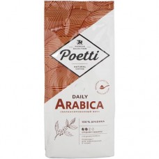 Кофе Poetti Daily Arabica натуральный жареный молотый, 250г в магазинах Перекресток