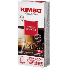 Кофе Kimbo Espresso Barista натуральный жареный молотый в капсулах 10х5,5г в магазинах Перекресток