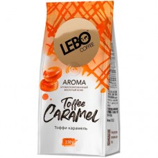 Кофе Lebo Toffee Caramel натуральный жареный молотый с ароматом карамели арабика, 150г в магазинах Перекресток