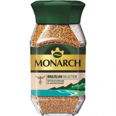 Кофе Monarch Brazilian Selection натуральный растворимый сублимированный, 95г в магазинах Перекресток