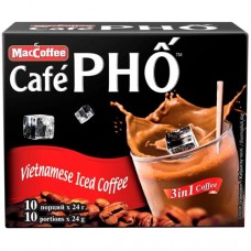 Кофе MacCoffee Café PHO 3в1 растворимый, 10х24г в магазинах Перекресток