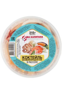 Коктейли из морепродуктов в Перекрестке