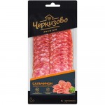 Колбаса сырокопчёная Черкизово Сальчичон в нарезке, 100г