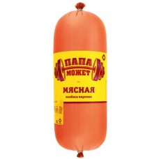 Колбаса варёная Папа Может Мясная, 500г в магазинах Перекресток