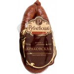 Колбаса полукопчёная Рублевский Краковская категория Б, 350г