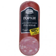 Колбаса Ближние Горки Рубленая варено-копченая категории Б, 350г в магазинах Перекресток