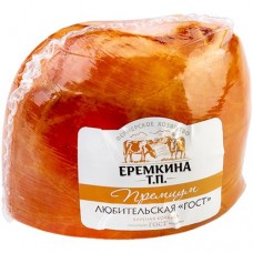 Колбаса Еремкина Т.П. Любительская изделие вареное категории А в магазинах Перекресток