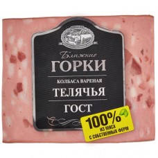 Колбаса Ближние Горки Телячья вареная категории А, 330г в магазинах Перекресток