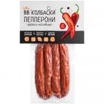 Колбаски Высший Вкус Пепперони вялено-копчёные, 120г
